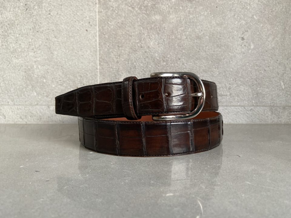 CEINTURE ALLIGATOR