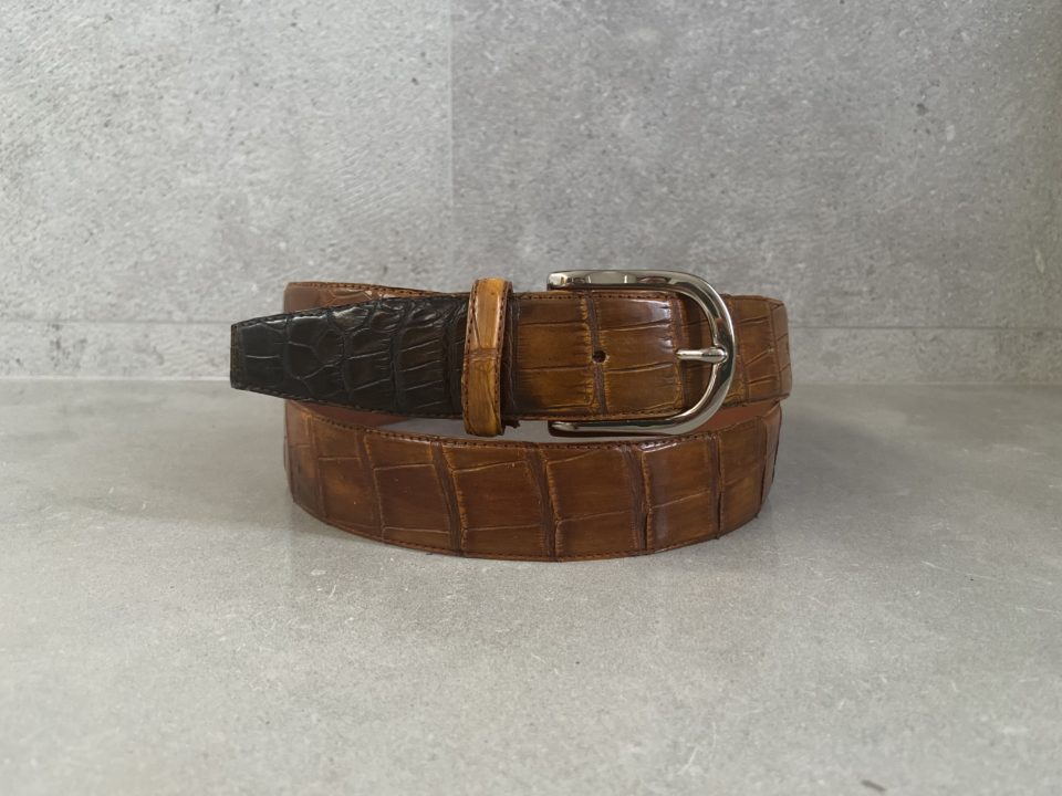 CEINTURE ALLIGATOR